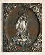 1750y. Russian Imperial Royal Church Icon Mother St. Mary Jesus Christ 84 Silver