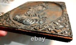 1750y. RUSSIAN IMPERIAL ROYAL CHURCH ICON MOTHER St. MARY JESUS CHRIST 84 SILVER