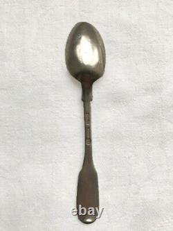 1877 Antique Russian Imperial 84 Silver Spoon By Sazikov Factory