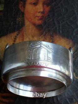 1883 Original Rare Sugar Bowl Russian Imperial Silver 84 Vintage Antiques Russia