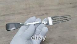 1908-1917 Antique Russian Imperial Solid Silver 84 Fork 69g. Master DF. RK