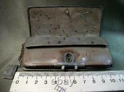 1918 Antique Imperial Russian Sterling Silver 84 Wallet Handbag Clutch Bag