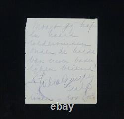 1924 Imperial Russian Royalty Signed Grand Duke Duchess Princess Royal Document