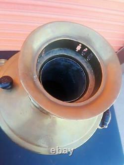 19th C Antique Imperial Russian Brass Samovar Urn Hot water Kettle RARE Stamps