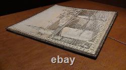 ANTIQUE 19c RUSSIAN IMPERIAL TAPESTRY AN OLD MOSCOW KREMLIN