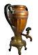 Antique 19th C Imperial Russian Bronze / Brass Hot Water Urn Samovar Electric