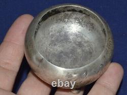 ANTIQUE Faberge design 19 century! Silver IMPERIAL russian 84 Salt cellar Bowl