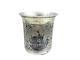 Antique Imperial Russian 84 Silver Niello Cup Beaker Architectural Moscow 1844