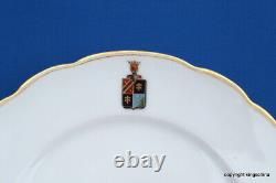 ANTIQUE Imperial RUSSIAN PLATE ADODOUROV ST PETERSBURG plate Porcelain