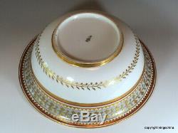 ANTIQUE Imperial RUSSIAN Tsar NICHOLAS II BOWL ST PETERSBURG plate Porcelain