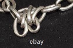ANTIQUE Imperial russian 19th! Silver 84 Chain necklace jewelry 34.9 grams