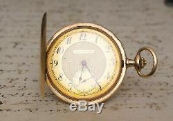 AUGUST ERICSSON- ULYSSE NARDIN Imperial RUSSIAN MARKET GOLD Antique Pocket Watch