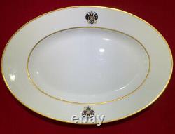 Alexander lll Imperial Russian Porcelain from Coronation Platter Service 15.5