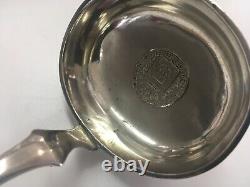 Antique 1848 Imperial Russian 84 Silver LG 13 Ladle 1816 portugal 400 Reis coin