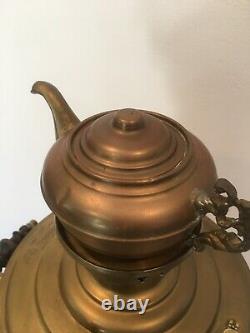 Antique 1870 Russian Imperial Samovar In Hard To Believe Condition