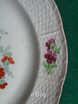 Antique 18th Century Imperial Russian Porcelain Factory Plate Tsarina Catherine