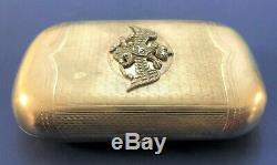Antique 19C Imperial Russian 84 Silver Cigarette case (C. Wickberg)