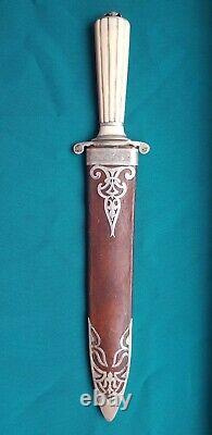 Antique European Russian Imperial Hunting Knife Sword Dagger