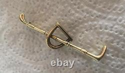 Antique Fabergé Imperial Russian Gold Tie Pin Brooch Unisex