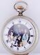 Antique Imperial Russ Pocket Watch C1916-romanov's Royal Family Dial Tsar Era