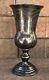 Antique Imperial Russian 84 Silver Engraved Kiddush Footed Cup Goblet 5 3/8