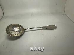 Antique Imperial Russian 84 Silver Sugar Sifter Tea Strainer Spoon