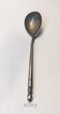 Antique Imperial Russian 84 Silver Tea Spoon 1868