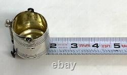 Antique Imperial Russian 84 Silver Tea Strainer 41.63g