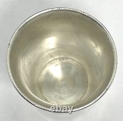 Antique Imperial Russian 84Silver Kiddush Cup Vodka Shot By Israel Zakhoder 1884
