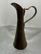 Antique Imperial Russian Brass Hammered Ewer 6 Inch Moscow Brass Factory