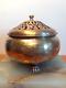 Antique Imperial Russian Brass Hand Hammered Bowl