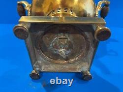 Antique Imperial Russian Brass Samovar Heir E. G Botashev with 12 Medals 16 Tall