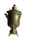 Antique Imperial Russian Brass Tula Samovar Stamped Sell As Is