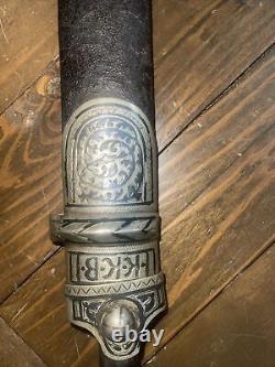 Antique Imperial Russian Dagger Georgian Kindjal Caucasian Sword