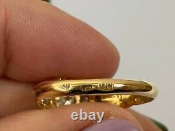 Antique Imperial Russian Faberge 18k 72 Gold Diamonds Ring Author's work