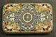 Antique Imperial Russian Gilded Enameled 84 Silver Cigarette Case (nazarov)