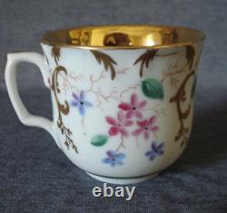 Antique Imperial Russian Porcelain Cup Brother Novii Factory