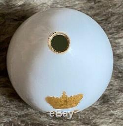 Antique Imperial Russian Porcelain Royal Easter Egg Tsarevich Alexei Romanov