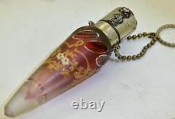 Antique Imperial Russian Scent Bottle-Hand Cut Crystal for Empress Alexandra