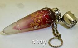 Antique Imperial Russian Scent Bottle Hand Cut Crystal for Empress Alexandra