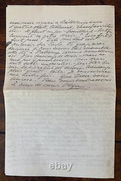 Antique Imperial Russian Signed Letter Grand Duchess Olga Romanov Rygaard