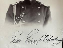 Antique Imperial Russian Signed Photo Oldenburg Grand Duchess Olga Romanov