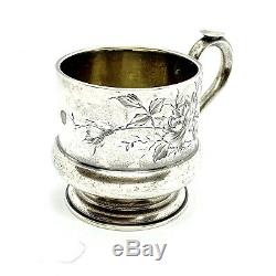 Antique Imperial Russian Silver 84 Tea Cup Holder