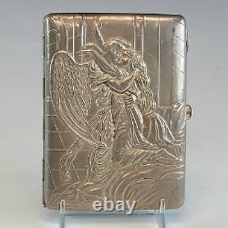 Antique Imperial Russian Silver Cigarette Case