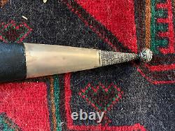 Antique Imperial Russian Silver Kindjal Dagger