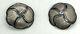 Antique Imperial Russian Sterling Silver Nealo Buttons