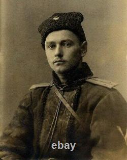 Antique Imperial Russian Ww1 Officers Papaha Hat Kubanka Cossacks