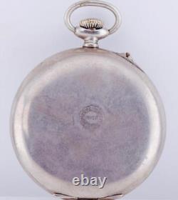 Antique Pocket Watch WWI Era Imperial Russ -Romanov's Royal Family Enamel Dial