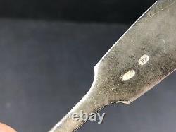 Antique Russian 1908-1917 Imperial Silver 84 Soup Spoon Hallmarked Monogramed