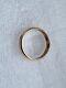 Antique Russian Imperial 22k Gold Wedding Ring / Band 92 96% Gold Rare Stamp